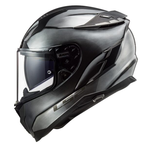 CASCO CERRADO LS2 CHALLENGER JEANS TITANIUM FF327 - Imagen 2