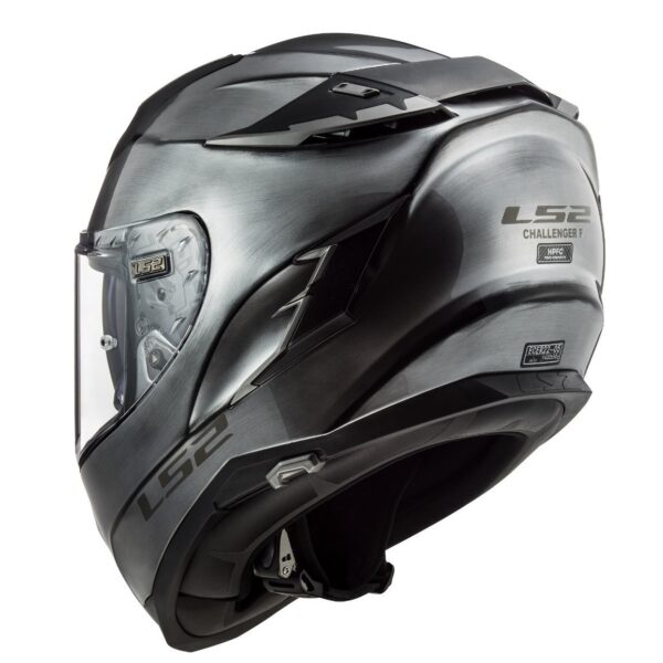 CASCO CERRADO LS2 CHALLENGER JEANS TITANIUM FF327 - Imagen 6