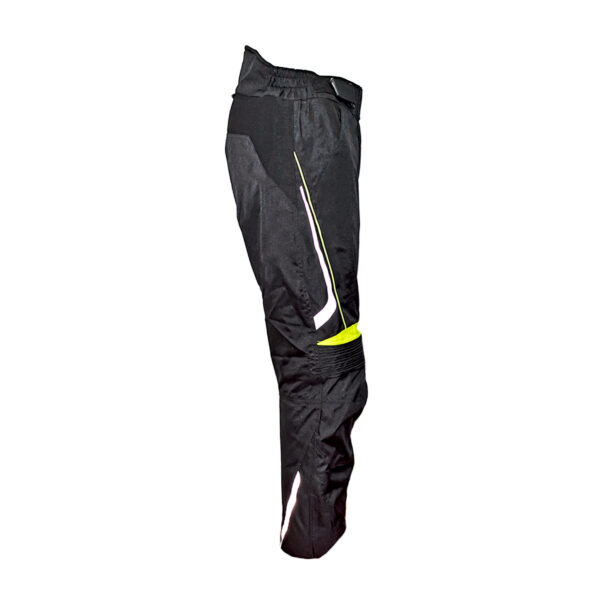 PANTALON VISION NEGRO AMARILLO HEBOTECH - Imagen 4