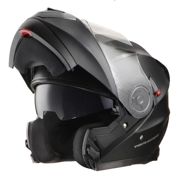 CASCO ABATILE PUNTO EXTREMO XR650 NEGRO MATTE - Imagen 2