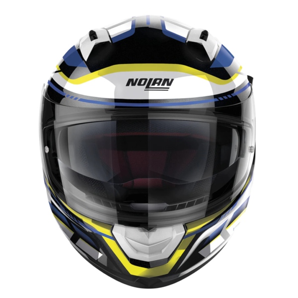 CASCO N60-6 LANCER 64 BCO/AZUL/AMA NOLAN - Imagen 3