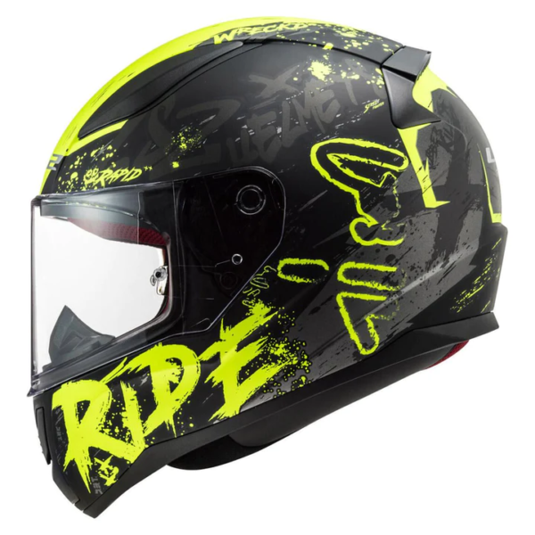 CASCO CERRADO LS2 RAPID II NAUGHTY NGO/AMA/MATE FF353 - Imagen 4