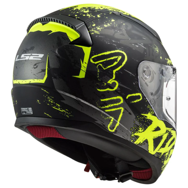 CASCO CERRADO LS2 RAPID II NAUGHTY NGO/AMA/MATE FF353 - Imagen 5