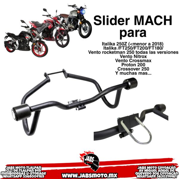 SLIDER ITA 250Z (<18') ROJA/FT250/FT200/FT180/ROCKETMAN250/PROTON200/CROSSOVER250 MACH