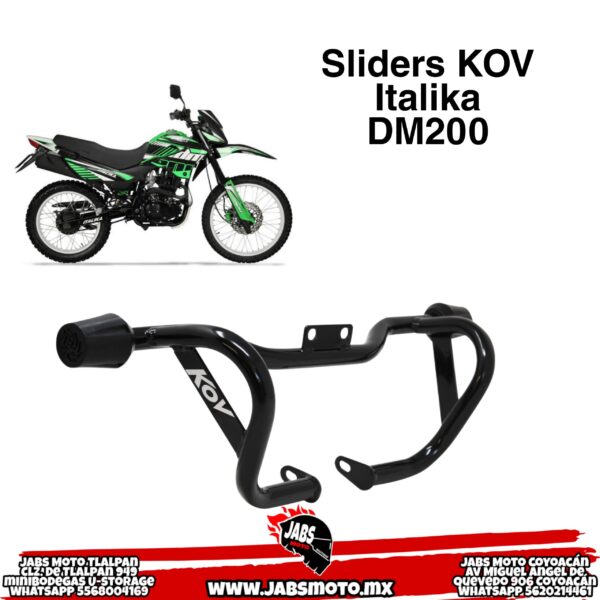 SLIDER ITALIKA DM200/KURAZAI ESPARTHA200/CARABELA ROUTE/SHARK KOV