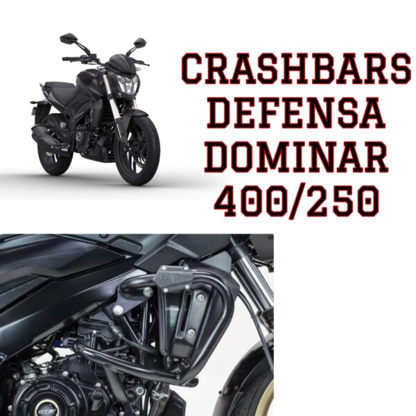 CRASHBARS DEFENSA PARA DOMINAR 400 / 250 FP