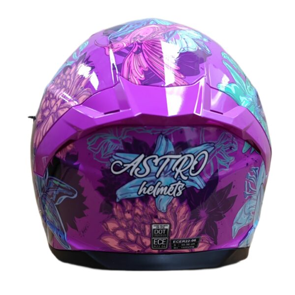 CASCO ASTRO PINK FLOWER - Imagen 3