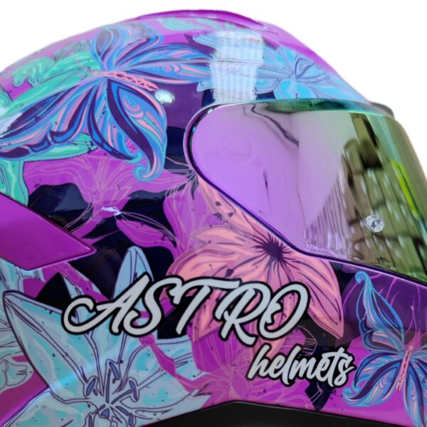 CASCO ASTRO PINK FLOWER - Imagen 6