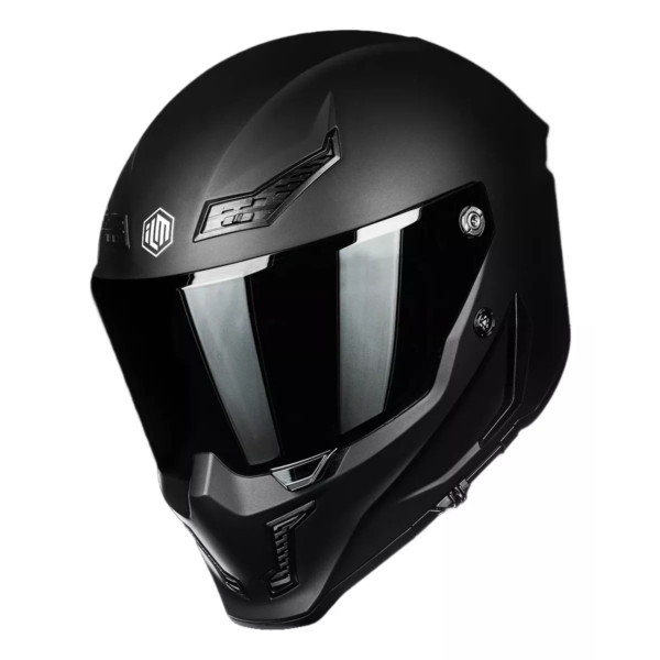 CASCO INTEGRAL ILM MF509 NEGRO MATTE - Imagen 2