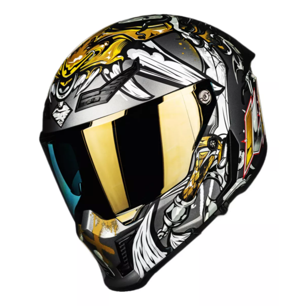 CASCO INTEGRAL ILM MF509 RONIN GOLD - Imagen 2