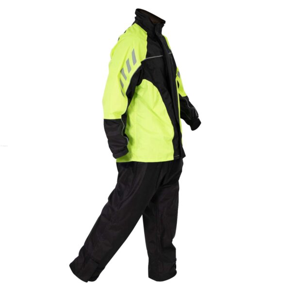 IMPERMEABLE KOHL NEGRO/NEON - Imagen 2