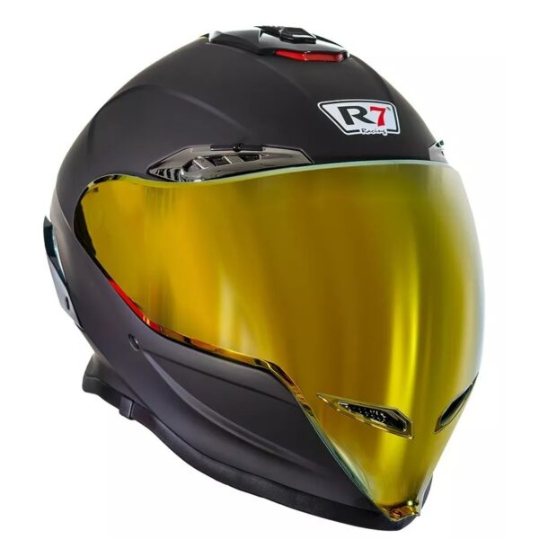 CASCO CERRADO R7 RACING ARROW NEGRO MATE