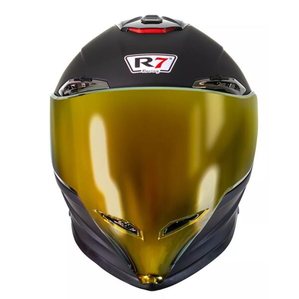 CASCO CERRADO R7 RACING ARROW NEGRO MATE - Imagen 2