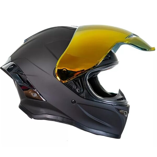 CASCO CERRADO R7 RACING ARROW NEGRO MATE - Imagen 3