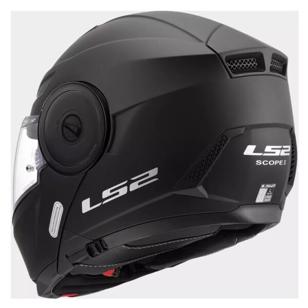 CASCO ABATIBLE LS2 SCOPE II NEGRO MATE FF902 - Imagen 4