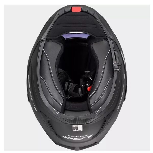 CASCO ABATIBLE LS2 SCOPE II NEGRO MATE FF902 - Imagen 5