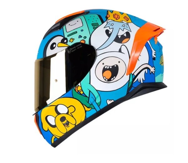 CASCO SHAFT INTEGRAL HORA AVENTURA CARTOON