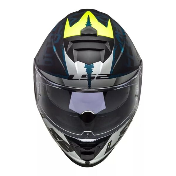 CASCO CERRADO LS2 STORM II SPRINTER COBALTO FF800 - Imagen 4