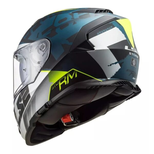 CASCO CERRADO LS2 STORM II SPRINTER COBALTO FF800 - Imagen 3