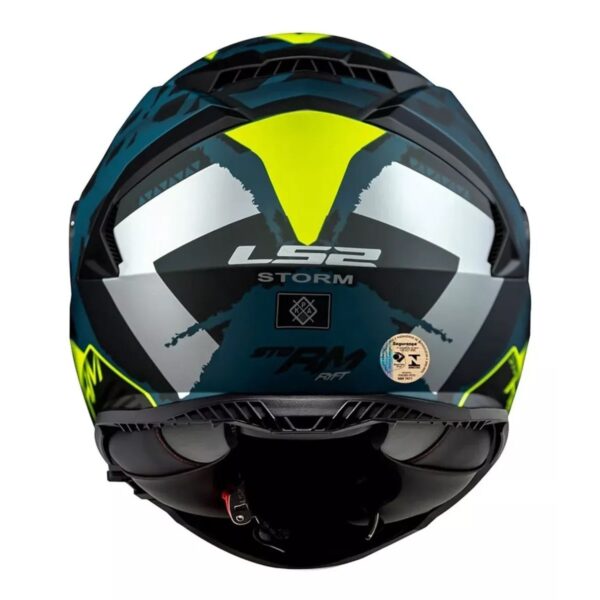 CASCO CERRADO LS2 STORM II SPRINTER COBALTO FF800 - Imagen 2