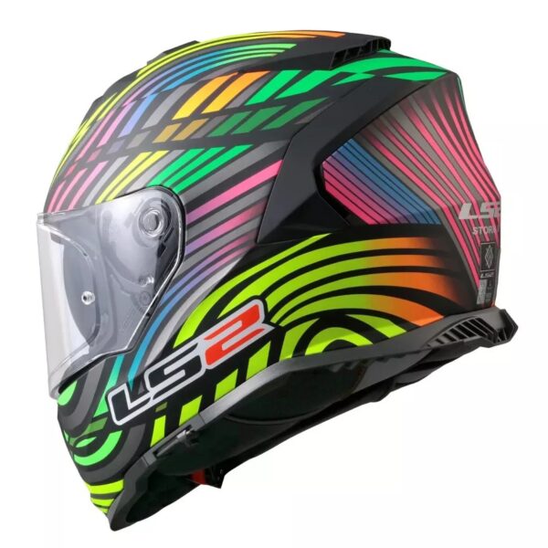 CASCO CERRADO LS2 STORM II POWER ARCOIRIS FF800 - Imagen 4