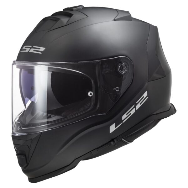 CASCO CERRADO LS2 STORM II SOLID NGO/MATE FF800