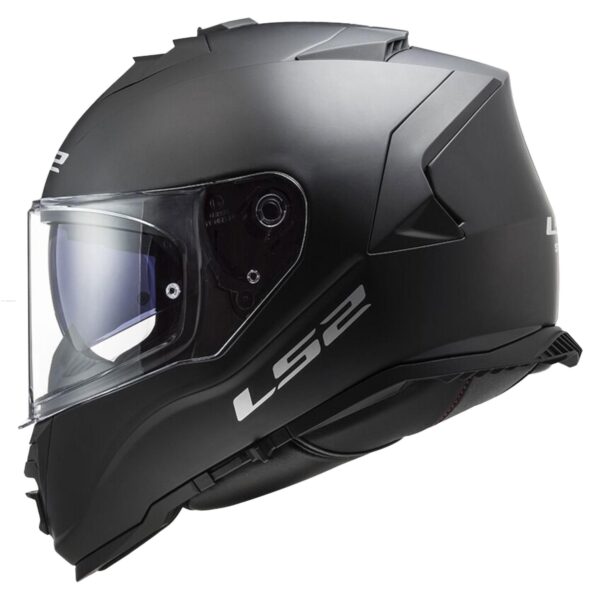 CASCO CERRADO LS2 STORM II SOLID NGO/MATE FF800 - Imagen 2