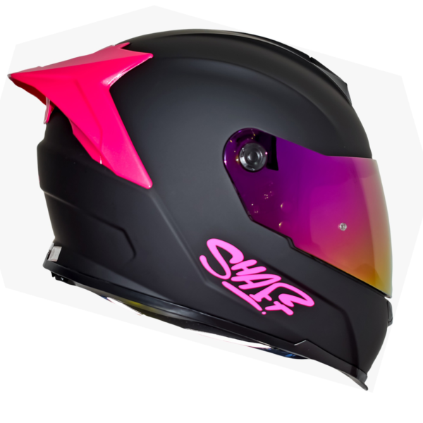 CASCO SHAFT 502 SOLID FUSHIA - Imagen 2