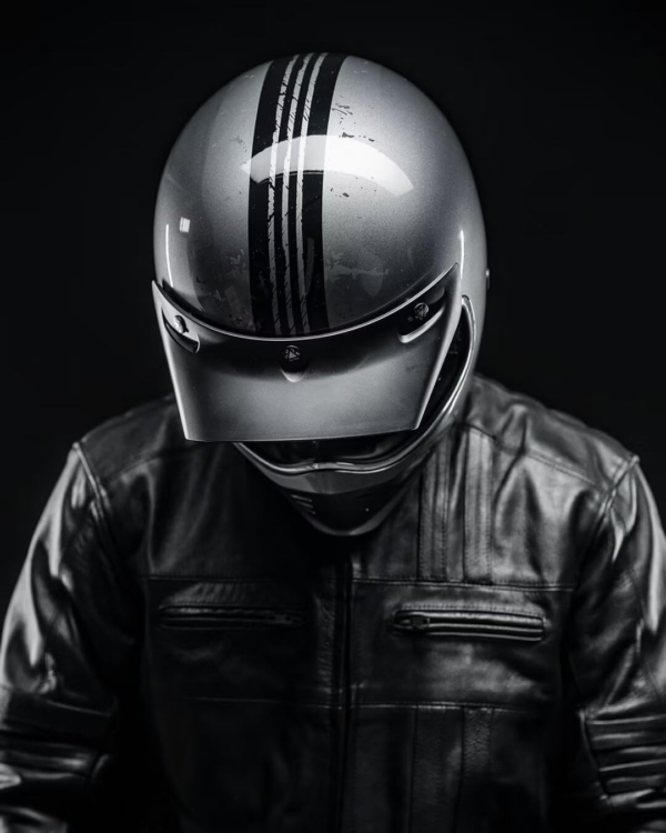 CASCO INTEGRAL ILM Z502 HERO GRAY - Imagen 2