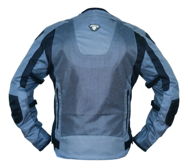 CHAMARRA BREEZE GRIS NEGRO PUNTO EXTREMO - Imagen 2