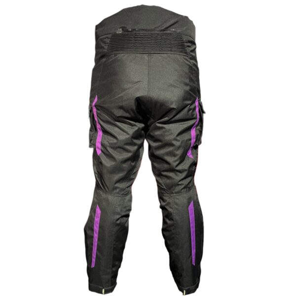 PANTALON TOUR NEGRO MORADO DAMA - Imagen 3
