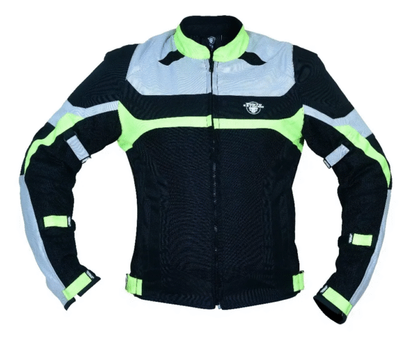 CHAMARRA CITY NIGHT NEGRO GRIS /NEON PUNTO EXTREMO