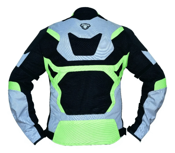 CHAMARRA CITY NIGHT NEGRO GRIS /NEON PUNTO EXTREMO - Imagen 2