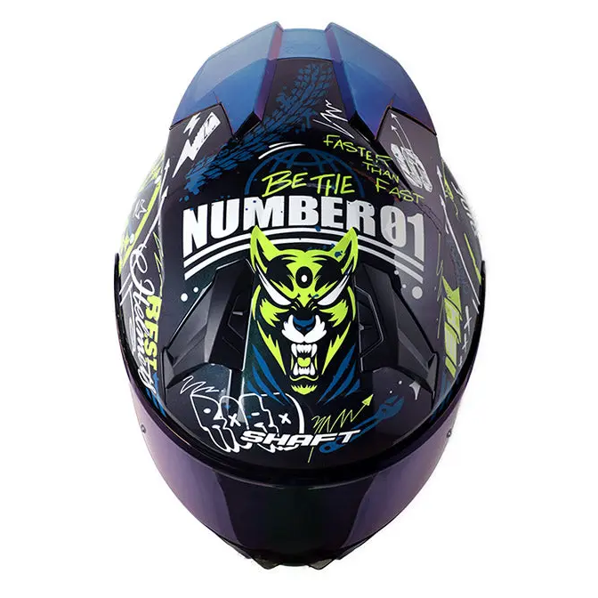 CASCO SHAFT 560 CAMALEON AMARILLO - Imagen 3