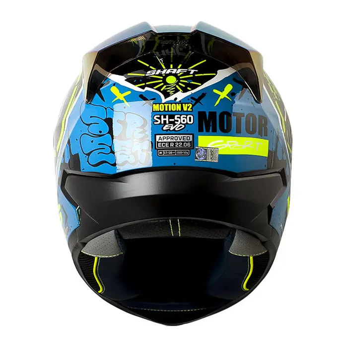 CASCO SHAFT 560 CAMALEON AMARILLO - Imagen 2