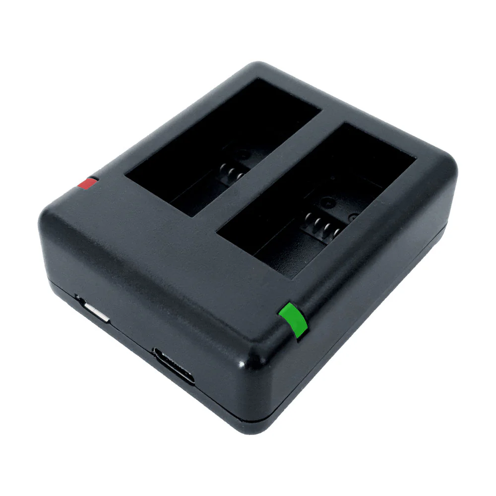 CARGADOR BATERíAS DOBLE COMPATIBLE CAMARA GOPRO HERO 9 BLACK BDG
