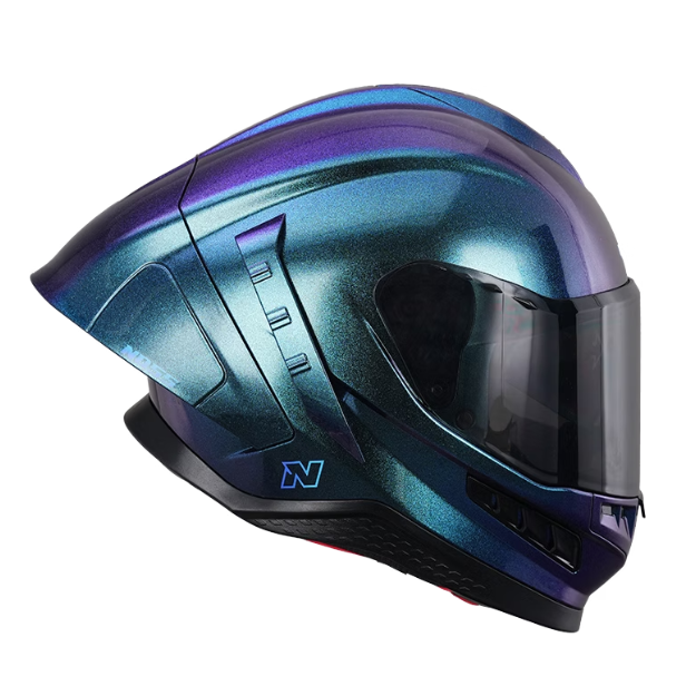 CASCO NOSS NS-806S CERRADO DIAMANTE CAMALEON - Imagen 2