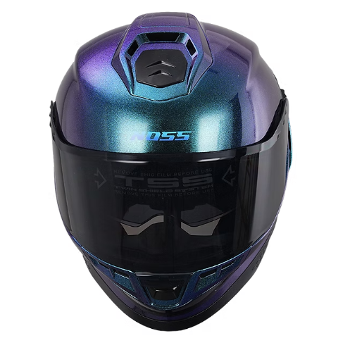 CASCO NOSS NS-806S CERRADO DIAMANTE CAMALEON - Imagen 6