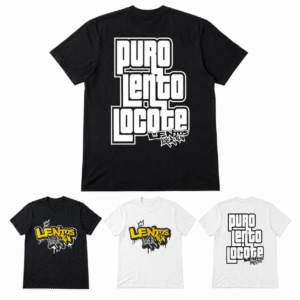 PLAYERA LENTOS BIKER PURO LENTO LOCOTE (AYWE)